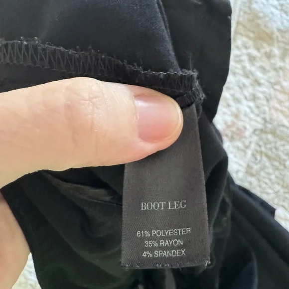 White House Black Market Black Bootcut  Pants - Picture 7 of 9